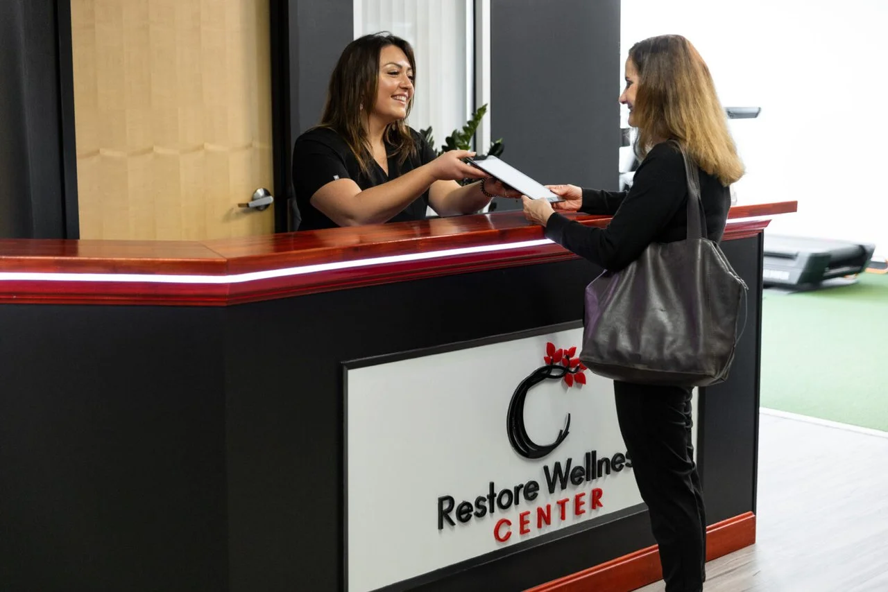 Inside Restore Wellness Center in Sudbury, MA